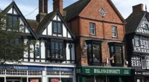 Tudor buildings in high street